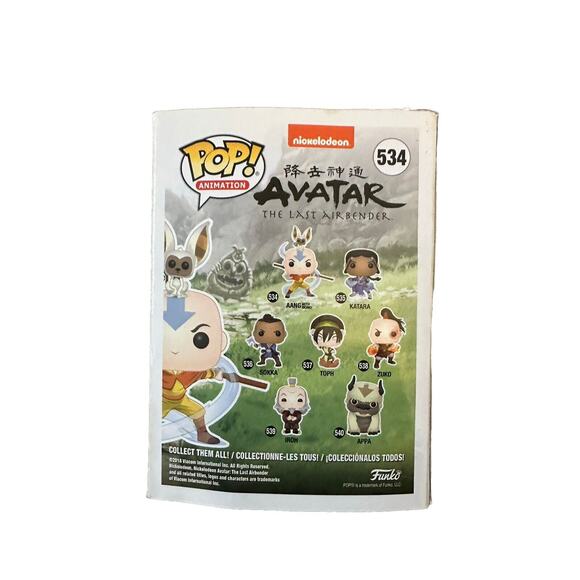Funko Pop! Vinyl: Nickelodeon - Aang with Momo #534 - Picture 3 of 6